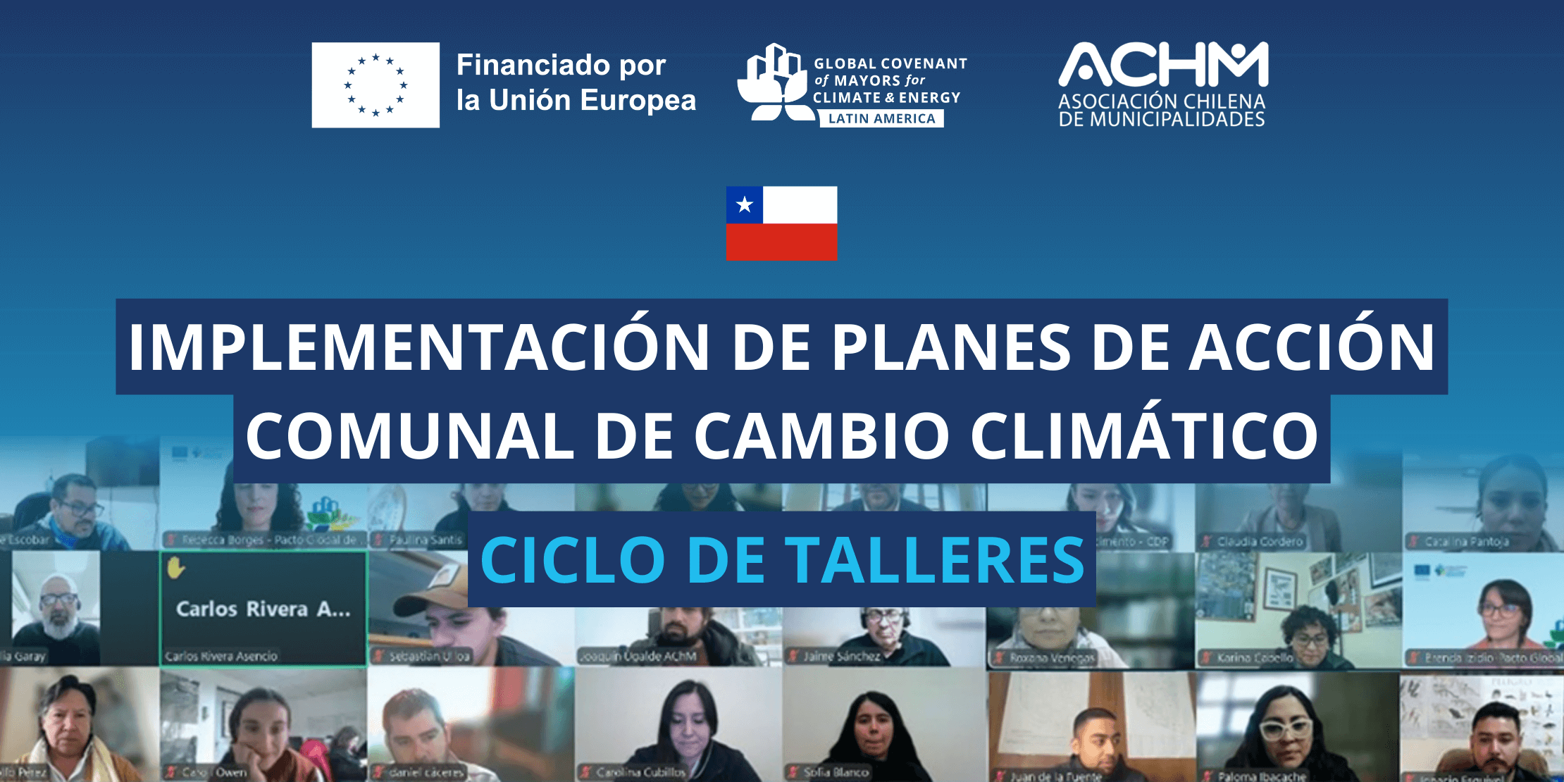 Ciclo de Talleres en Chile: Avances y Desafíos en la Implementación de Planes de Acción Comunal de Cambio Climático