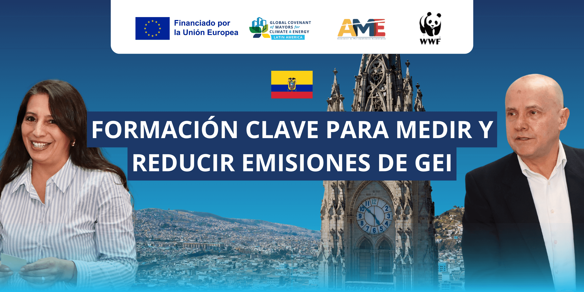 Municipios ecuatorianos reciben formación clave para medir y reducir emisiones de GEI