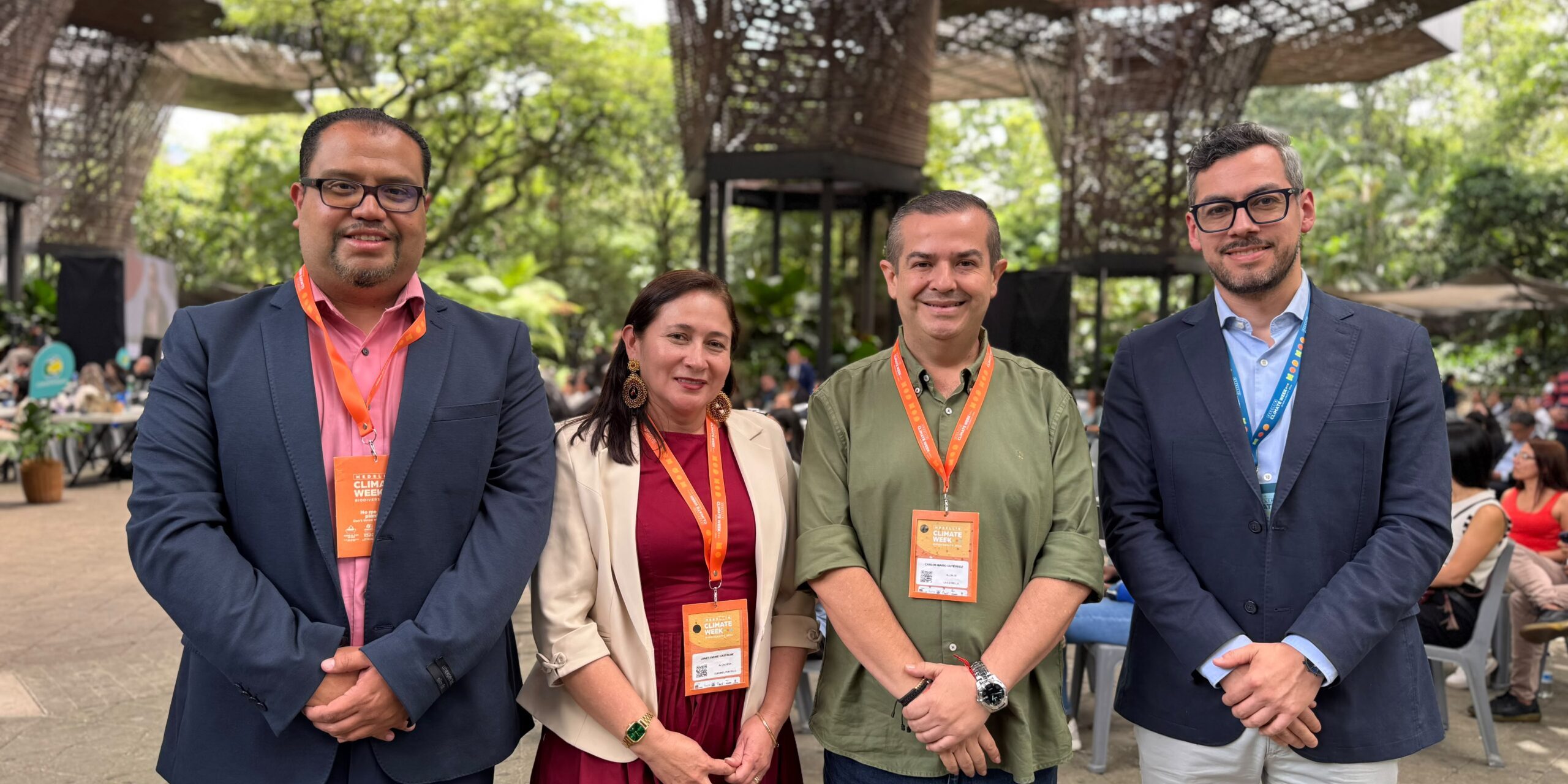 Coronel Portillo, La Estrella y Oreamuno llevan la voz del Foro GCoM Latam a la Semana del Clima de Medellín